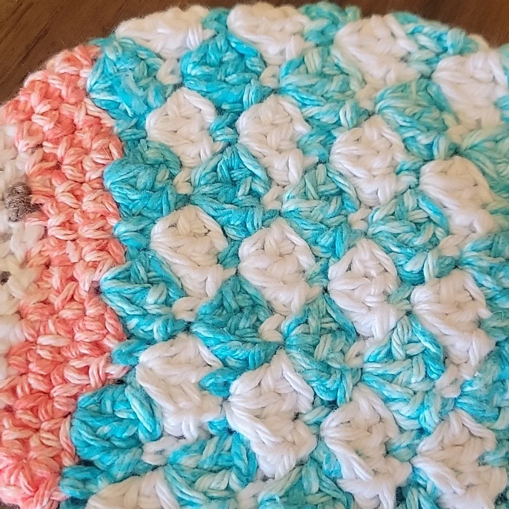 Handmade Crochet Fish Pot Holder